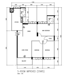 Blk 232 Yishun Street 21 (Yishun), HDB 5 Rooms #533808681